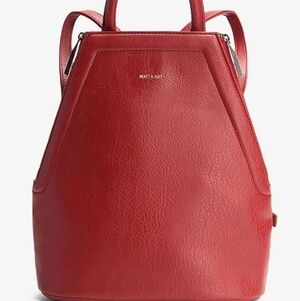 Red Matt and Nat Backpack